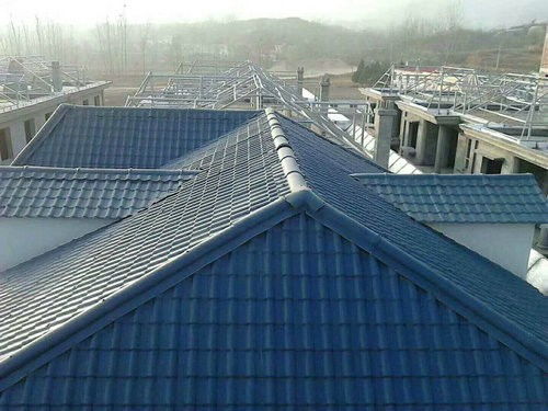 冠县仿古墙头一体瓦负载能力强