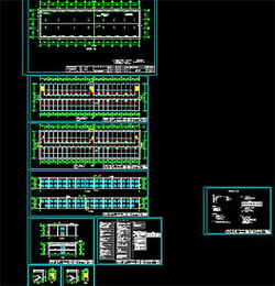 小商品市场cad施工图平面设计图下载 图片1.58mb cad图纸大全 全屋定制cad图纸